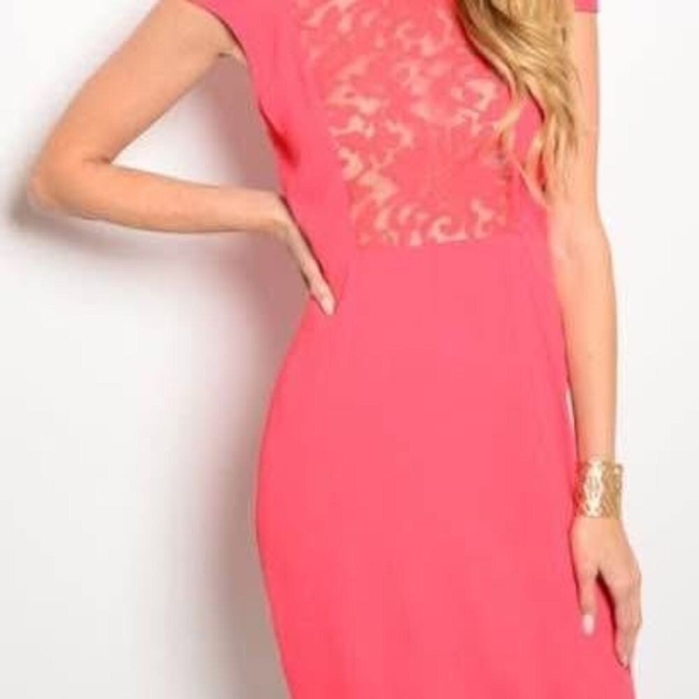 Pink Hot & Delicious Dress size L